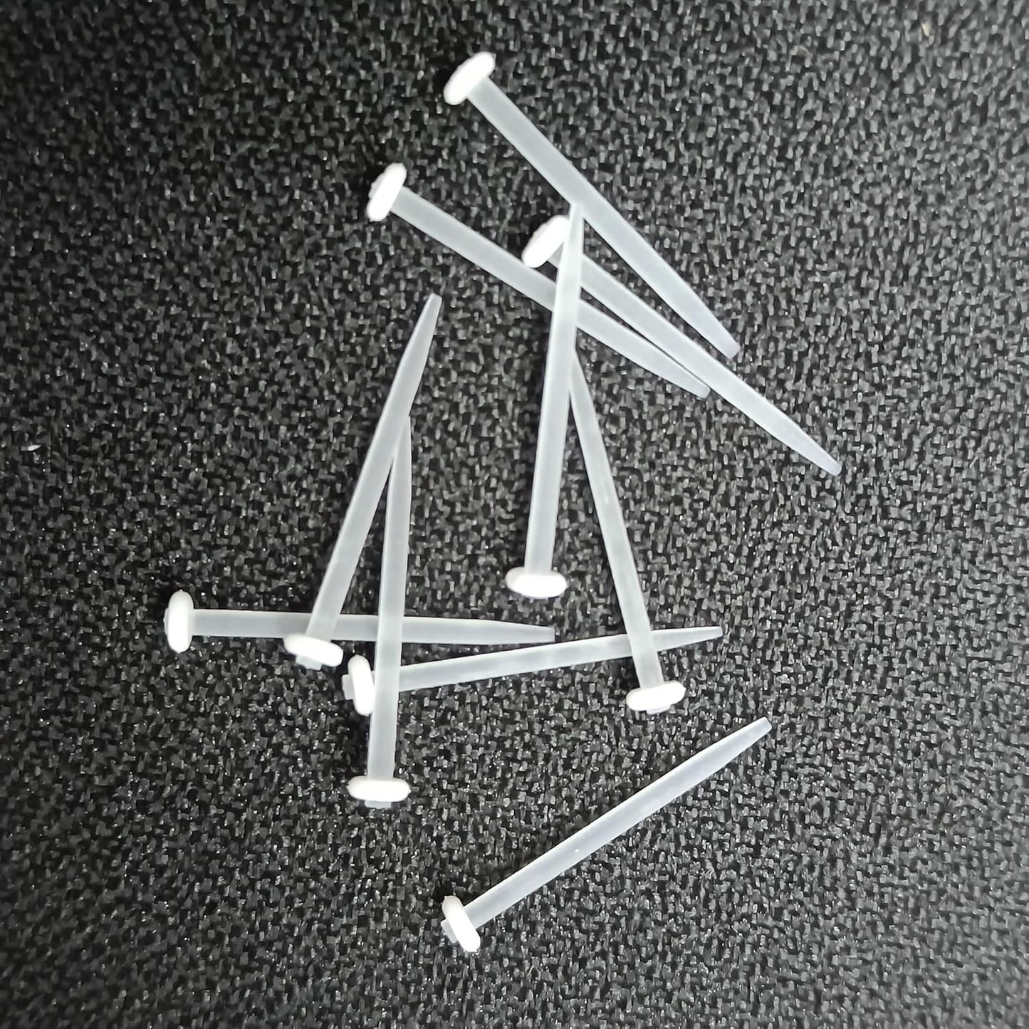 Gold Cura Dental | Fiber Post Refills | Pack of 10 Pieces (1.0MM, White)