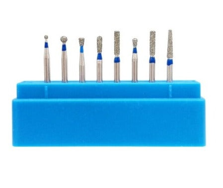 Gold Cura Kit 4103 cavity preparation kit with 8 burs