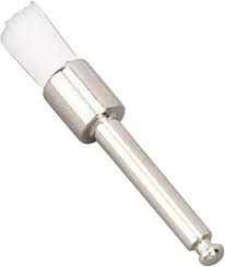 Gold Cura latch-type nylon prophy polishing brush for dental clinics