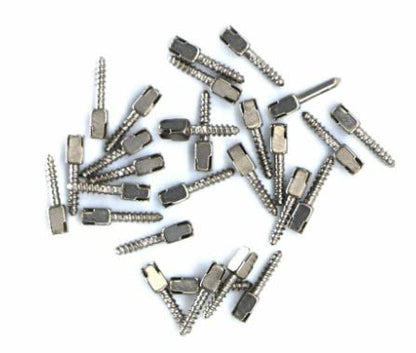 Stainless Steel Dental Screw Posts close-up view