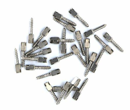 Gold Cura Titanium Screw Post assorted sizes for dental restoration