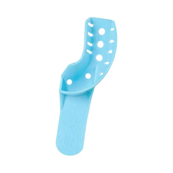 Gold Cura Autoclavable Plastic Impression Trays | Reusable Perforated Trays for Dental Clinics