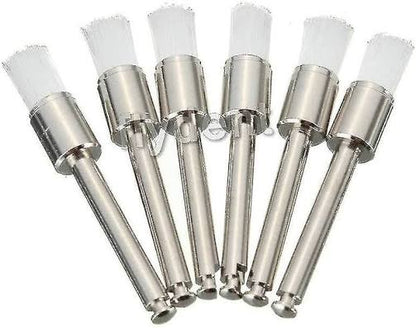 Gold Cura Prophy Polishing Brush | Nylon Bristle Latch-Type Brush for Dental Clinics