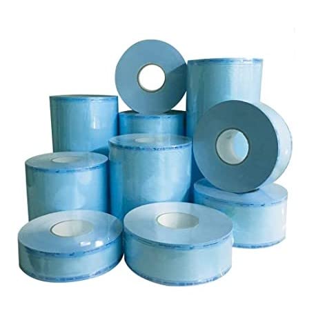 Gold Cura Sterilization Reels | Heat-Seal Autoclave Pouch Rolls for Dental Clinics