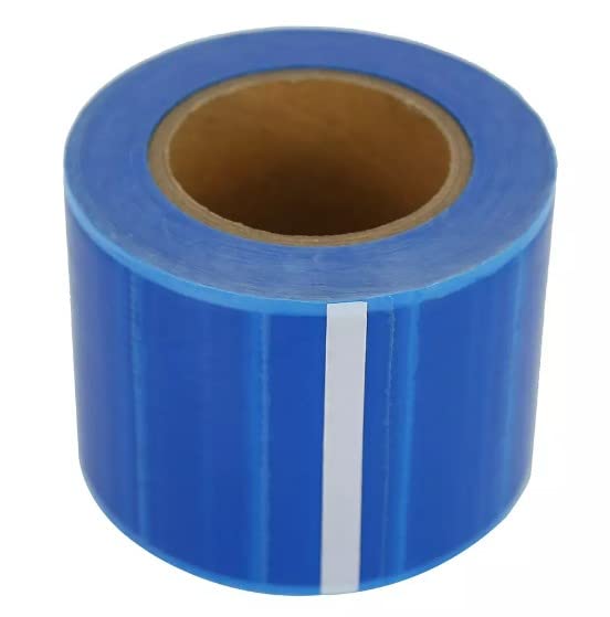 Disposable adhesive dental surface barrier film for chair controls and light handles