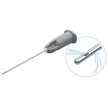 Gold Cura Endo Irrigation Needles 27G × 25 mm – Double Side-Vented, Pack of 100 – product image 5