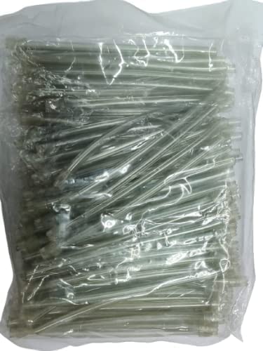 Gold Cura soft disposable saliva ejector suction tips with embedded copper wire