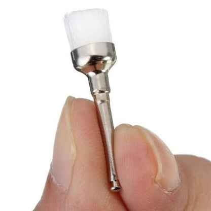 Gold Cura Prophy Polishing Brush | Nylon Bristle Latch-Type Brush for Dental Clinics