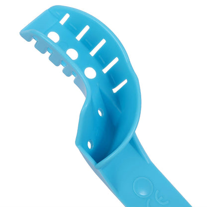 Gold Cura Autoclavable Plastic Impression Trays | Reusable Perforated Trays for Dental Clinics