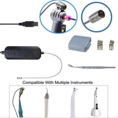 Root canal intraoral endoscopic camera for patient education and RCT workflow