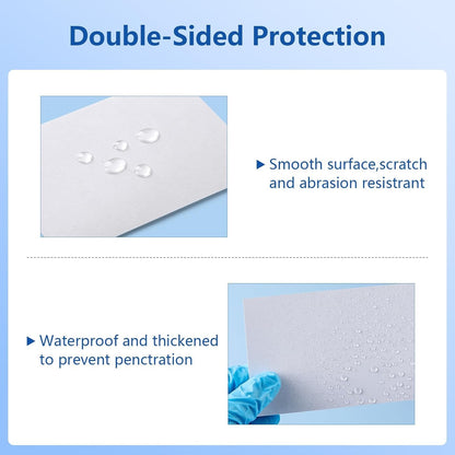 Gold Cura Dental Mixing Pads | Poly-Coated Disposable Pads 250 Sheets for Dental Clinics