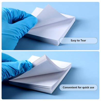 Gold Cura Dental Mixing Pads | Poly-Coated Disposable Pads 250 Sheets for Dental Clinics