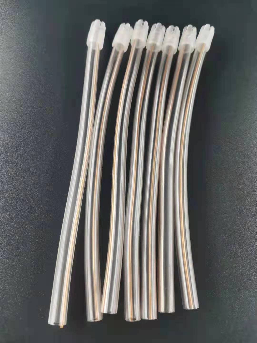 Gold Cura Saliva Ejector Suction Tips | Copper-Wire Embedded Soft Disposable Tips for Dental Clinics