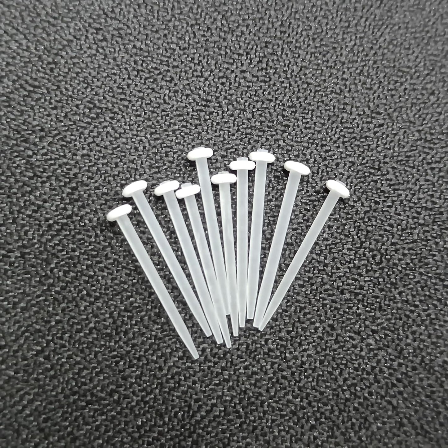 Gold Cura Dental | Fiber Post Refills | Pack of 10 Pieces (1.0MM, White)