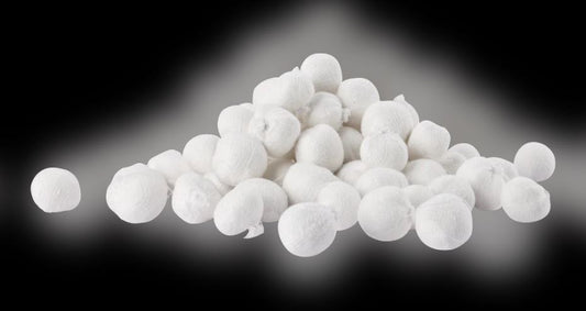Gold Cura absorbent non-linting dental cotton balls for clinic use