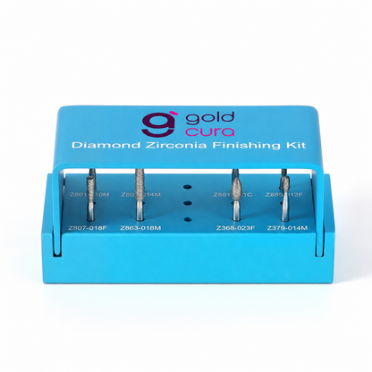 Ceramic restoration contouring bur kit