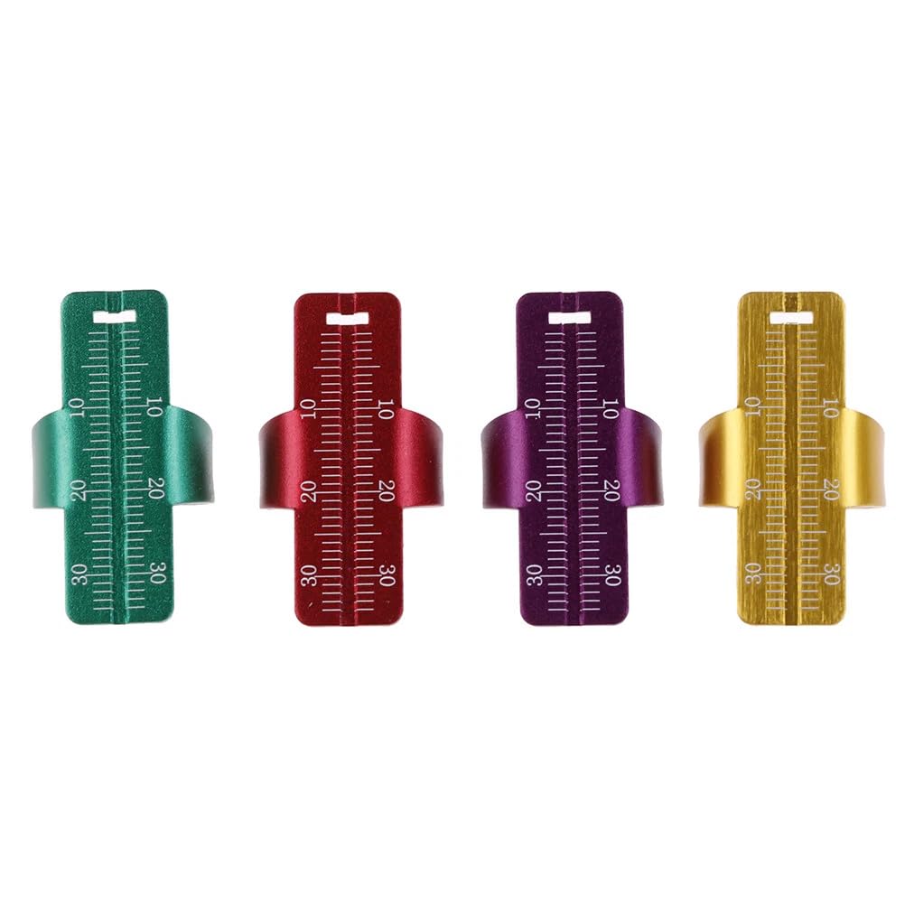 Gold Cura finger-worn dental endo ring for chairside file organisation