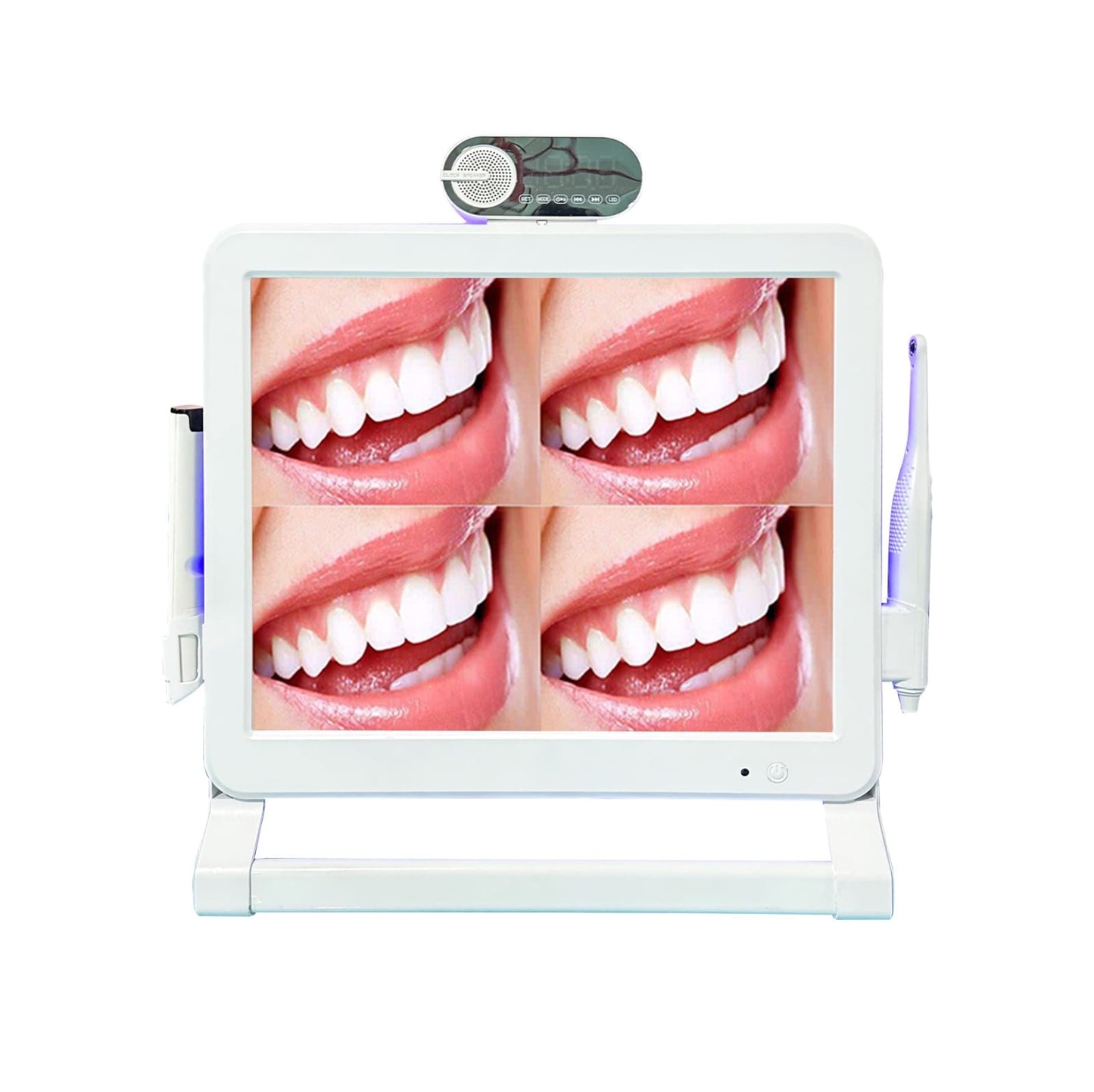 18MP dental intraoral camera with 17-inch screen on flexible positioning arm