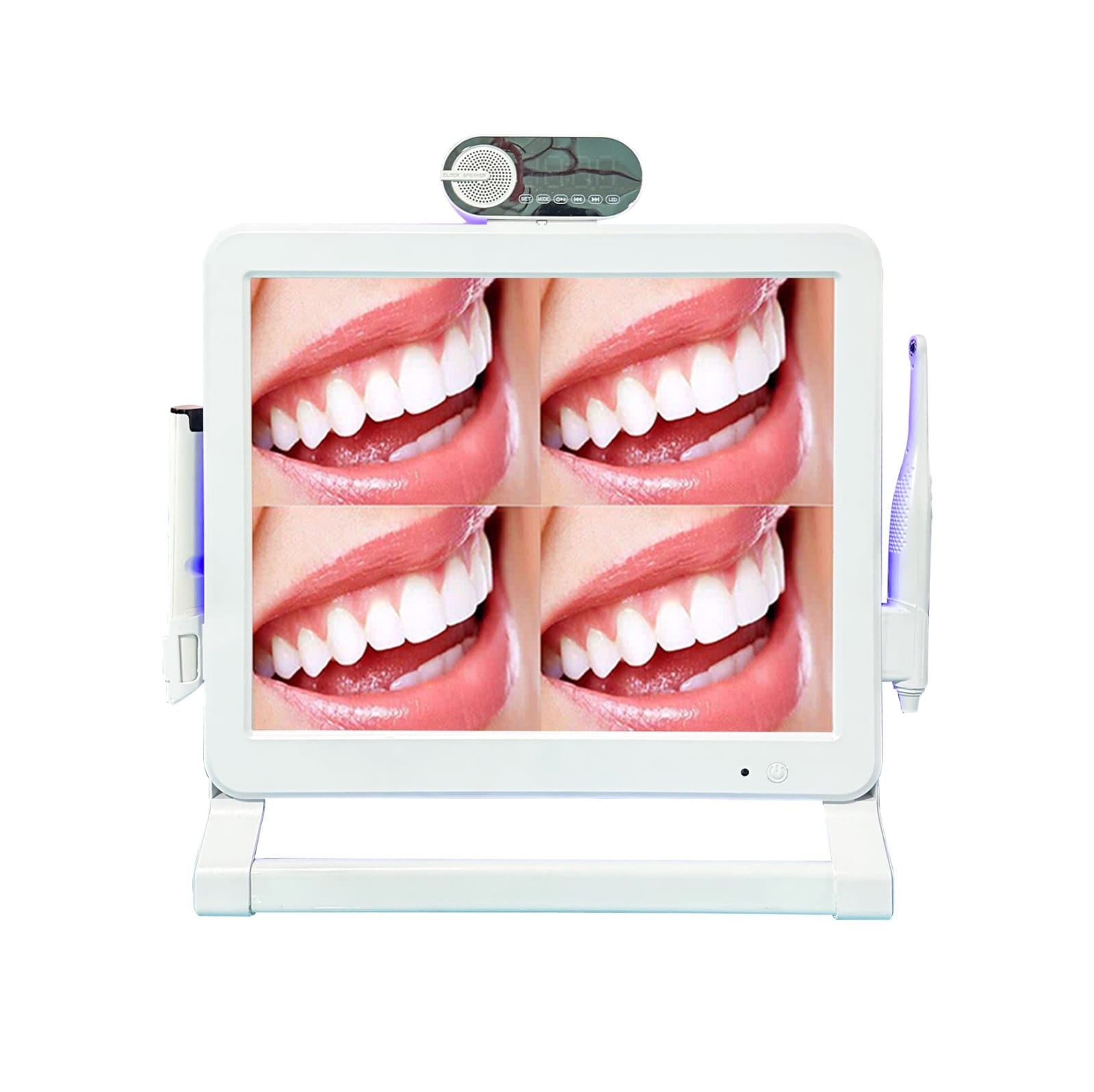 18MP dental intraoral camera with 17-inch screen on flexible positioning arm
