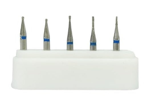 Student Beginner's Diamond Bur Kit | RA Pointed 0.8MM Kit (Pack of 5 Kit)