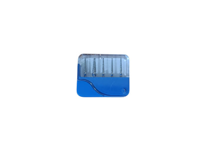 Gold Cura Tapered Fisher Diamond Burs FG