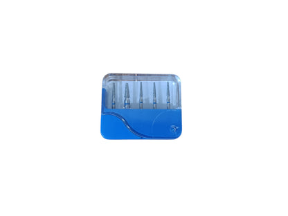 Gold Cura Tapered Fisher Diamond Burs FG
