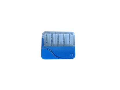 Gold Cura Tapered Fisher Diamond Burs FG