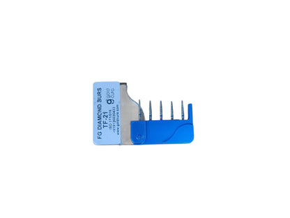 Gold Cura Tapered Fisher Diamond Burs FG