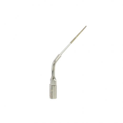 Gold Cura Diamond Coated Ultrasonic Endo Tip E4D Woodpecker EMS root canal
