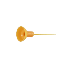 Gold Cura Dental Endo Activator Tips | Sonic Irrigator Tips | Root Canal Irrigation Tips | Flexible Medical-Grade Polymer | 22mm Length with Depth Gauges | Pack of 10 (Small - 15/02)