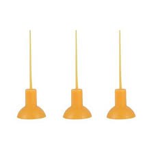 Gold Cura Dental Endo Activator Tips | Sonic Irrigator Tips | Root Canal Irrigation Tips | Flexible Medical-Grade Polymer | 22mm Length with Depth Gauges | Pack of 10 (Small - 15/02)