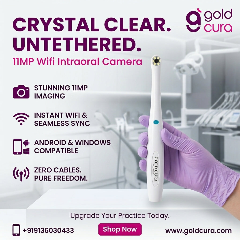 WiSmart 11MP WiFi Intraoral Camera for Dental Clinics