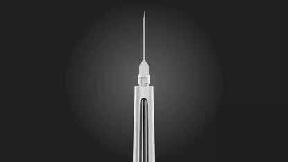 Gold Cura dental anesthesia pen with aspiration product demonstration for dentists
