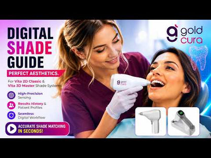 Gold Cura Digital Shade Guide – Dental Spectrophotometer for Tooth Shade Matching