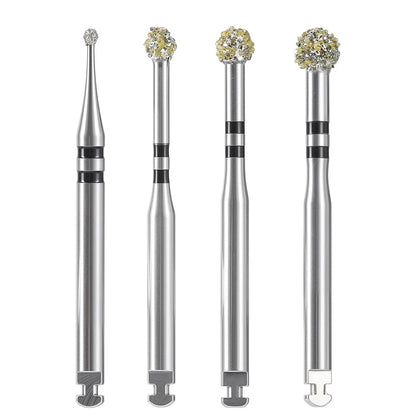Dental burs for granulation tissue debridement