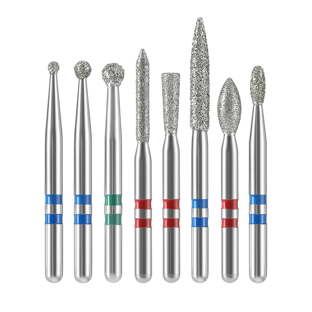 Gold Cura Diamond Zirconia Finishing Kit – Dental Finishing Burs