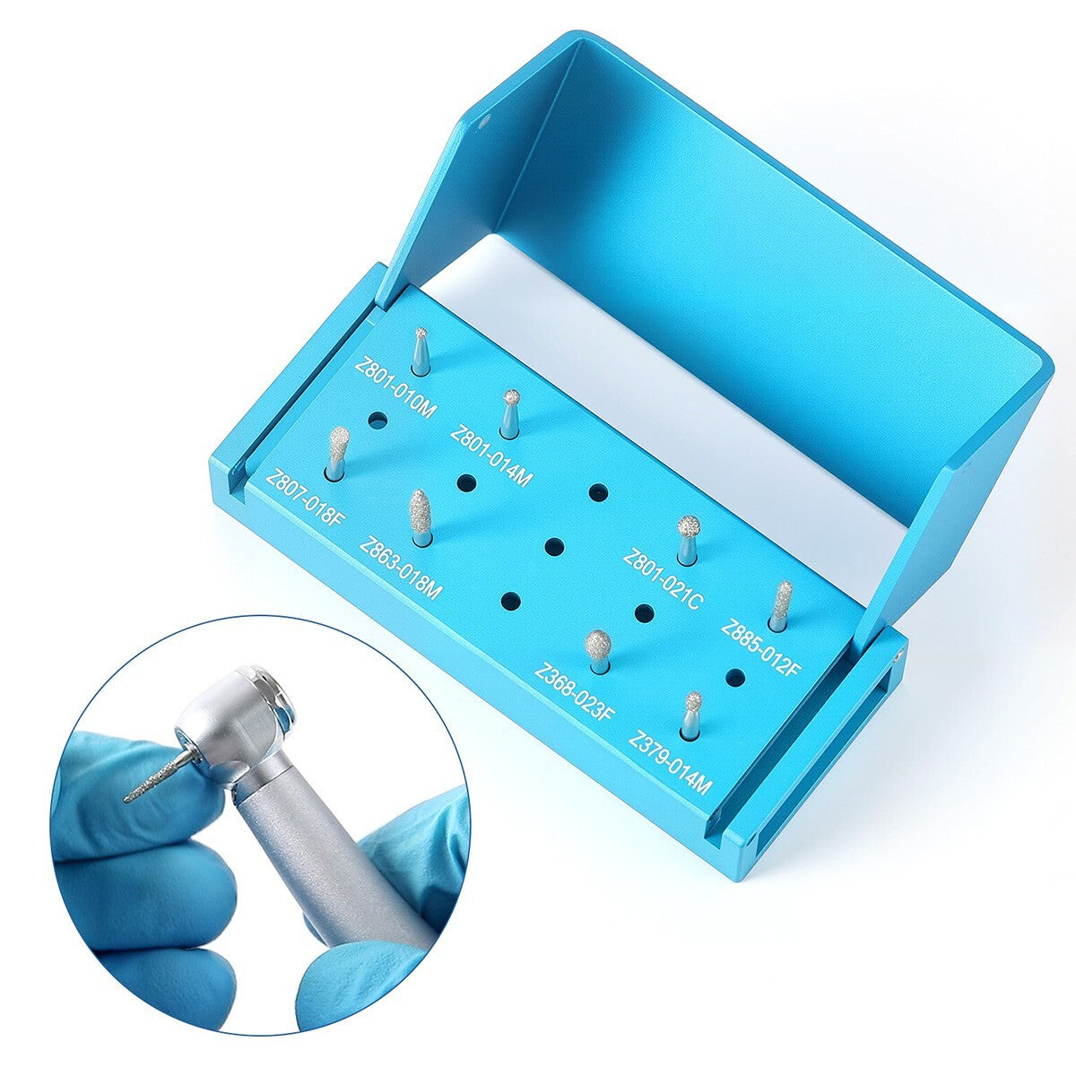 Gold Cura Diamond Zirconia Finishing Kit – Dental Finishing Burs