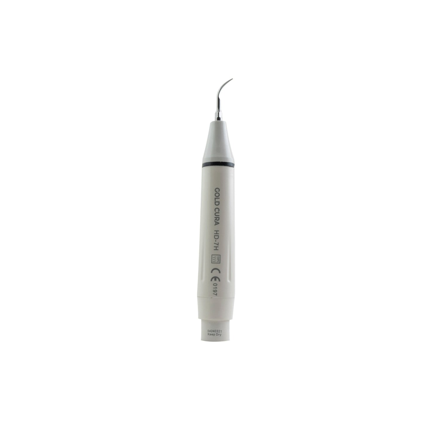Gold Cura Scaler Handpiece HD-7H – Satelec-Compatible Detachable Ultrasonic Handpiece, Autoclavable