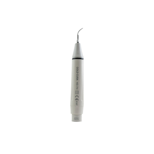 Satelec-type connection on Gold Cura HD-7H no-light ultrasonic scaler handpiece