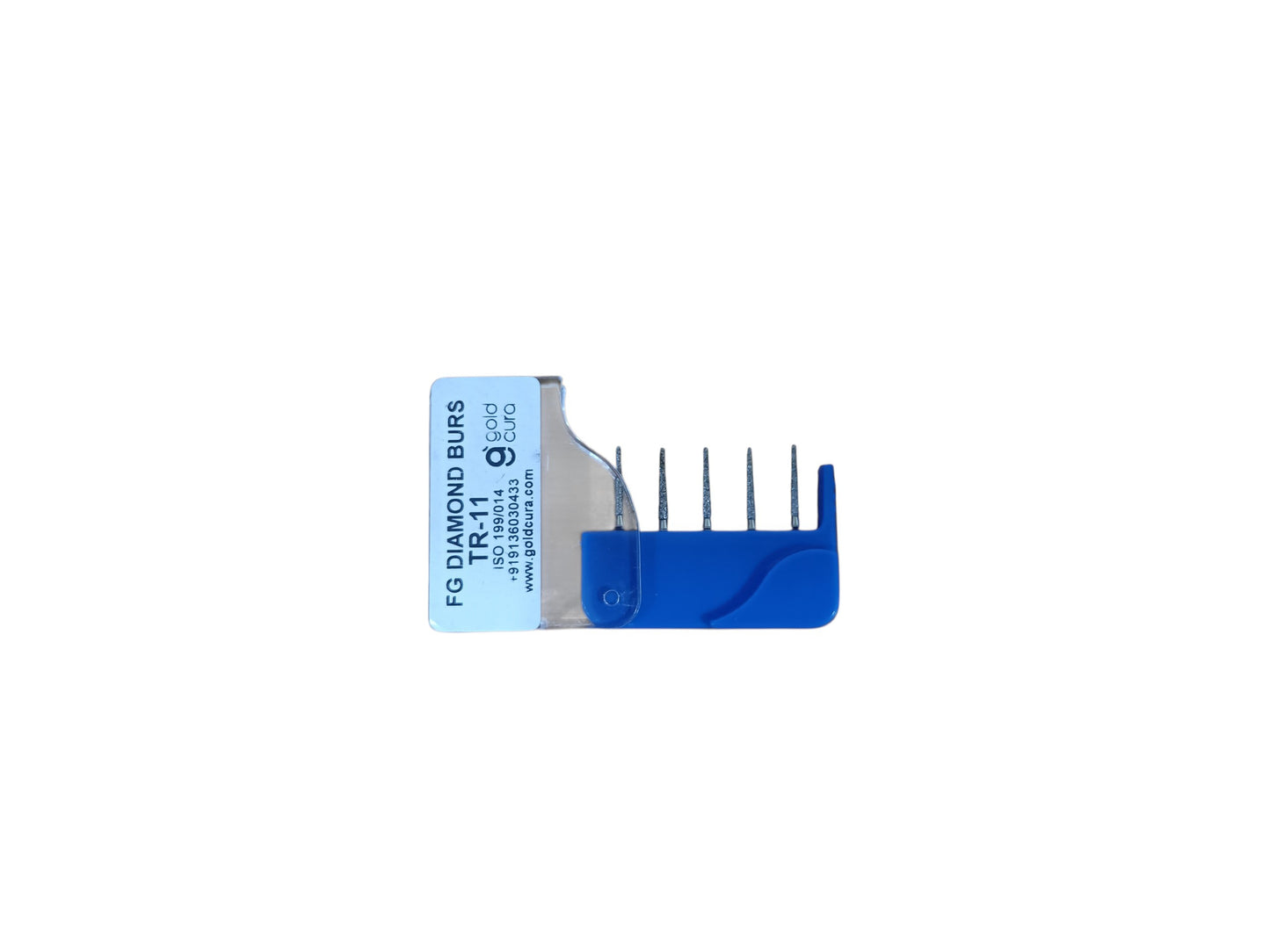 Gold Cura Tapered Round   Diamond Burs FG