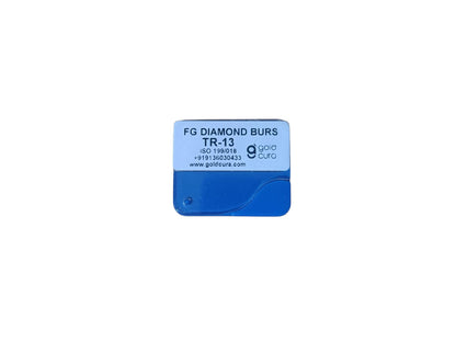 Gold Cura Tapered Round   Diamond Burs FG