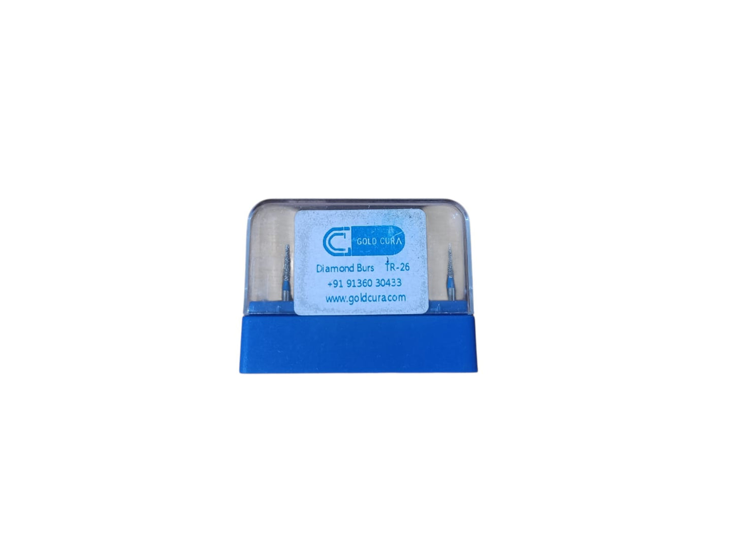 Gold Cura Tapered Round   Diamond Burs FG
