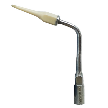 Gold Cura Ultrasonic Scaler Tip ICP implant cleaning tip detail