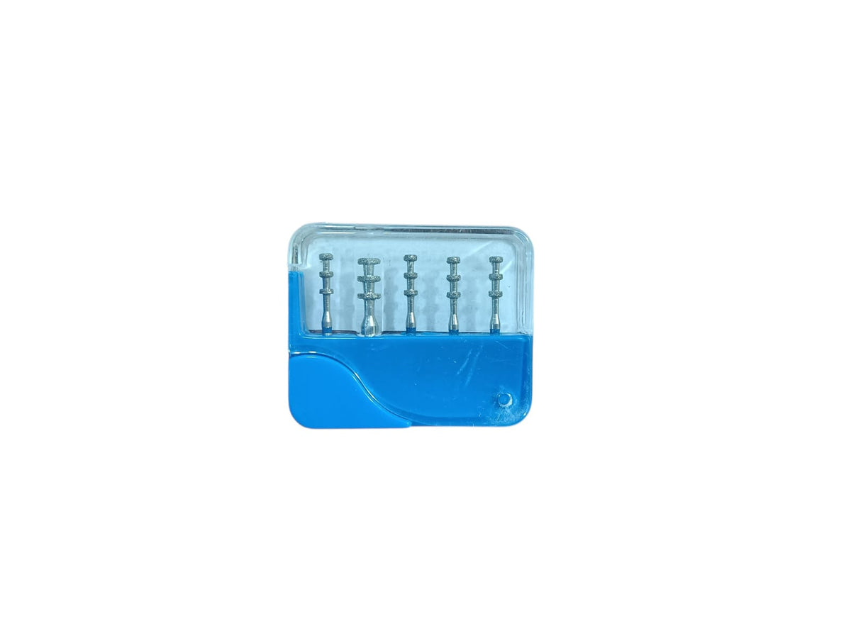 Gold Cura Veneer Depth-Cutting Diamond Burs FG – VP-20 to VP-22, Pack of 5